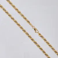 Kjede Cordell, lengde 48cm, bredde 5,5mm, 18K Vekt: 29,2 g