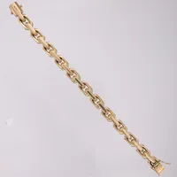 Armbånd Anker, lengde 21cm, bredde 9,4mm, 14K Vekt: 114,6 g