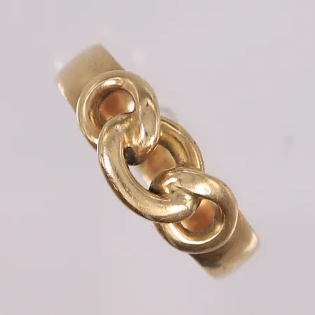 Ring, ø 20mm, bredde 3-8mm, 14K Vekt: 5,3 g Gratis frakt