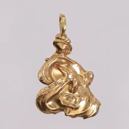 Anheng, 14x23mm, 14K Vekt: 4 g