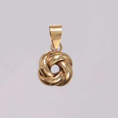 Anheng, knute, diameter 10mm, 14K Vekt: 0,9 g