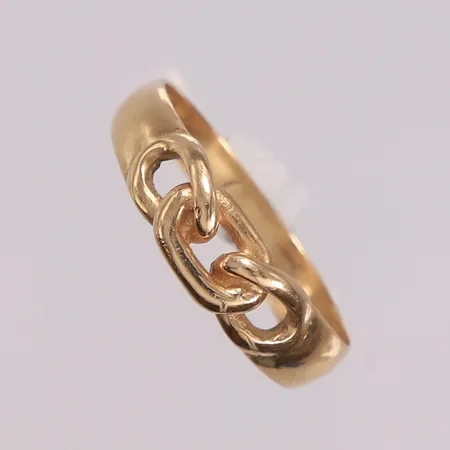 Ring, ø20mm, bredde 3,6-5,9mm, 14K Vekt: 3,4 g