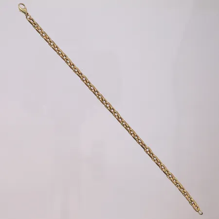 Armbånd Anker, lengde 20,5cm, bredde 4,4mm, 14K Vekt: 17,5 g