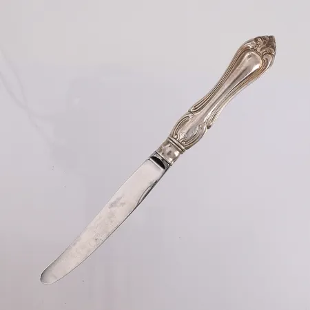 2 kniver SØLVPLETT 60G, Sheff. Ritz, lengde 18cm Kontakt Lånekontoret for frakt
