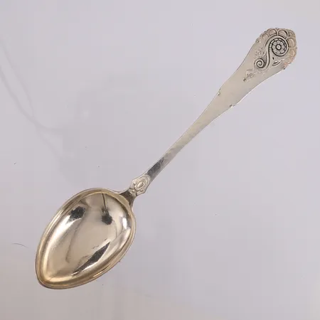 4 skjeer SØLVPLETT 60G, 3 skjeer med lengde 18,7cm, 1 skje med lengde 19,7cm Kontakt Lånekontoret for frakt