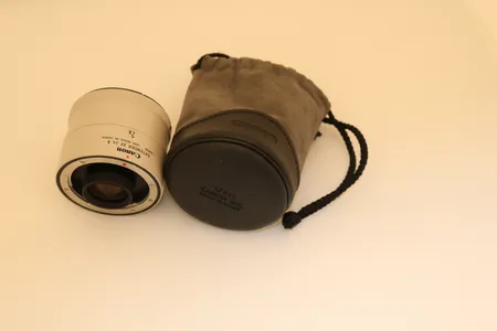 Canon Extender 2x EF II, snr: 86436, softbag medfølger, mangler begge deksler/lokk, ikke funksjonstestet Kontakt Lånekontoret for frakt