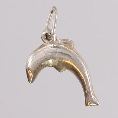 Anheng delfin, 22x15mm, 925S Vekt: 0,8 g Kontakt Lånekontoret for frakt