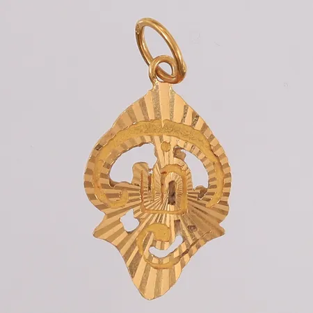 Anheng, 28x15mm, 22K Vekt: 2,1 g Kontakt Lånekontoret for frakt