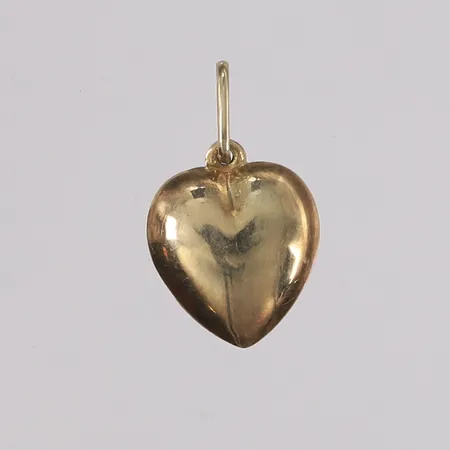 Anheng hjerte, 19x12mm, 14K Vekt: 0,8 g Kontakt Lånekontoret for frakt