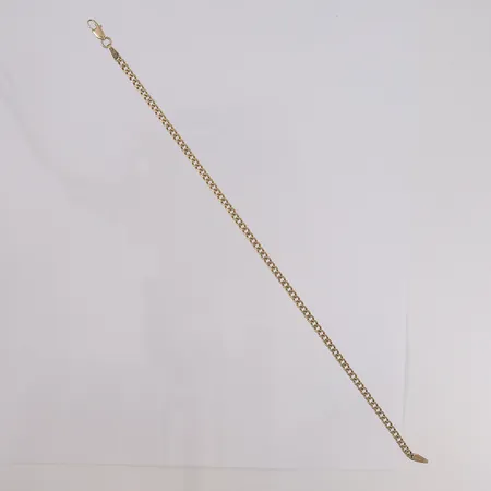Armbånd Panser, lengde 20cm, bredde 2,7mm, 14K Vekt: 4,2 g Kontakt Lånekontoret for frakt