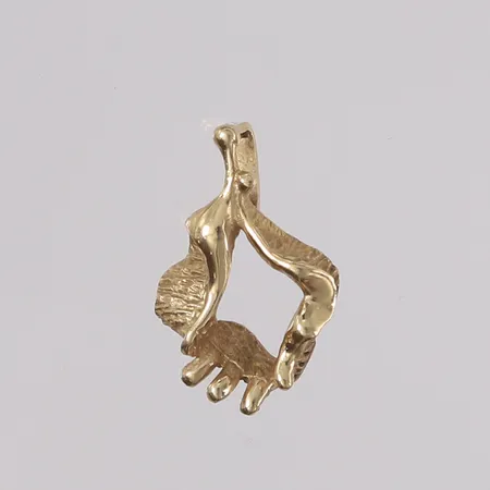 Anheng, 18x12mm, 14K Vekt: 1,1 g Kontakt Lånekontoret for frakt