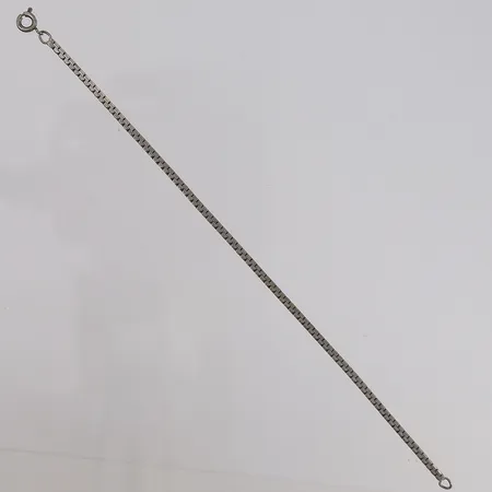 Armbånd, lengde 19cm, bredde 2,3mm, 925S Vekt: 2,9 g Kontakt Lånekontoret for frakt