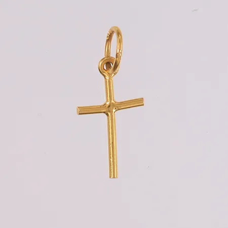 Anheng kors, 23x10mm, 20K Vekt: 0,8 g Kontakt Lånekontoret for frakt