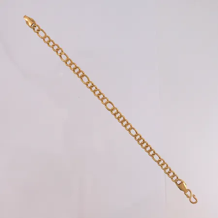 Armbånd, lengde 21,5cm, bredde 6,3- 7mm, noe slitt, 22K Vekt: 12,5 g Kontakt Lånekontoret for frakt