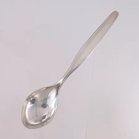 6 x liten spiseskje Aase, lengde 18cm, graverte, 830S Vekt: 217,8 g