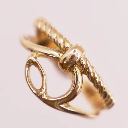Ring, ø 16mm, bredde 2 - 10mm, 18K Vekt: 3,5 g Kontakt Lånekontoret for frakt