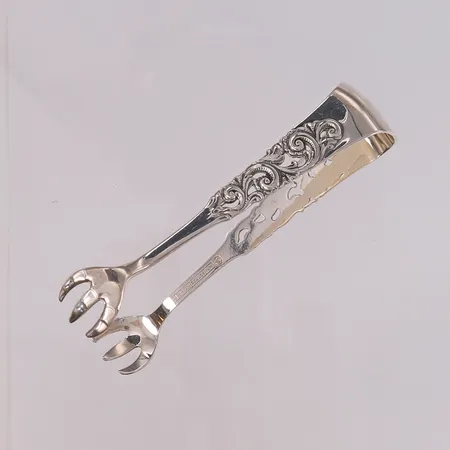 Sukkerklype/olivenklype Telesølv, lengde 9cm, 830S Vekt: 18,1 g Kontakt Lånekontoret for frakt