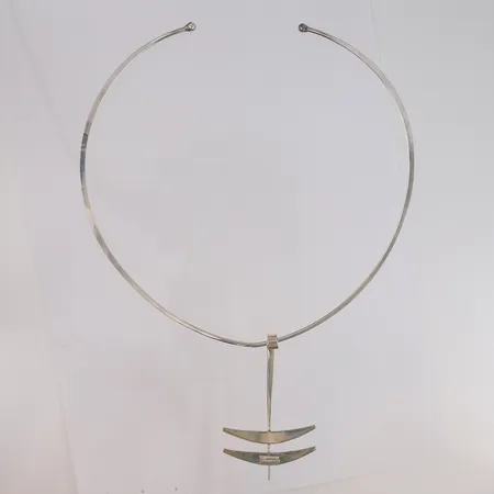 Klave med anker-anheng, ø15cm, anheng 62x42mm, Norway Designs, 925S Vekt: 21 g Kontakt Lånekontoret for frakt