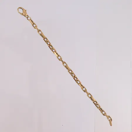 Armbånd Anker, lengde 18cm, bredde 1,9- 4,4mm, 14K Vekt: 15,7 g Kontakt Lånekontoret for frakt
