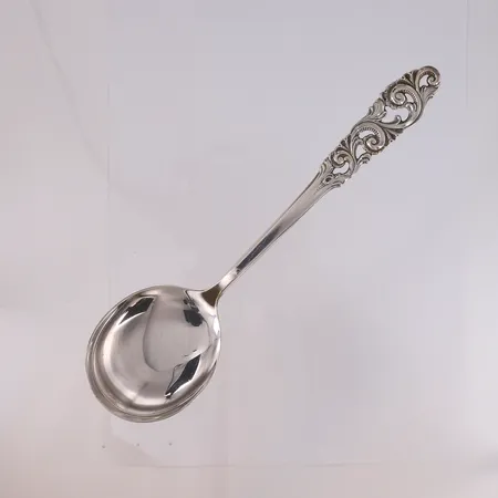 Anretnings-/potetskje Telesølv, lengde 21,5cm, 830S Vekt: 59,9 g Kontakt Lånekontoret for frakt