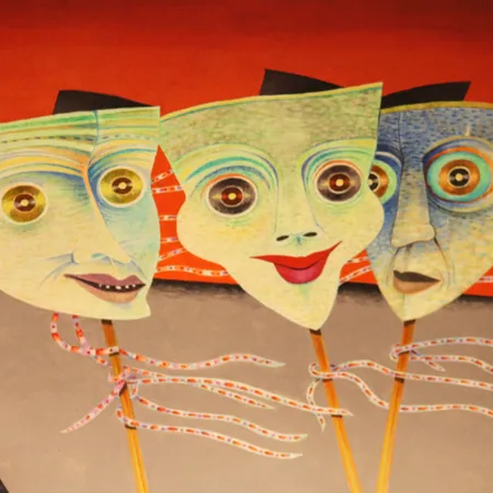 D.G.A. av Jan Baker, "Delegater", 2/60, signert, datert 2023, motivformat 59 x 45cm, ingen ramme medfølger Kontakt Lånekontoret for frakt