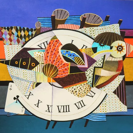 D.G.A. av Jan Baker, "Natúre Morte, variant", 2/60, signert, datert 2024, motivformat 61 x 45cm, ingen ramme medfølger Kontakt Lånekontoret for frakt