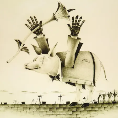 D.G.A. av Jan Baker, "Frihet", 1/30, signert, datert 2023, motivformat 37 x 30cm, ingen ramme medfølger Kontakt Lånekontoret for frakt