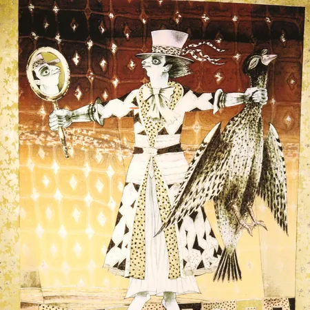 D.G.A. av Jan Baker, "Rosa morgen", 8/60, signert, datert 2024, motivformat 41 x 30cm, ingen ramme medfølger Kontakt Lånekontoret for frakt