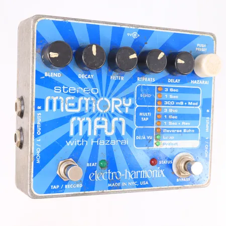 Effektpedal, Electro harmonix memory man, uten øvrig tilbehør, noe slitasje Vekt: 0 g Kontakt Lånekontoret for frakt