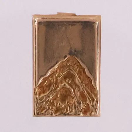 Anheng, lengde 18,3, bredde 11,8mm, 14K Vekt: 1,1 g Kontakt Lånekontoret for frakt