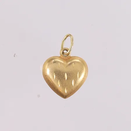 Anheng i 14K, str 10x11 mm. Vekt: 0,4 g Kontakt Lånekontoret for frakt