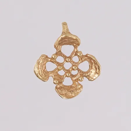 Anheng, 17x15mm, 14K Vekt: 1,3 g Kontakt Lånekontoret for frakt