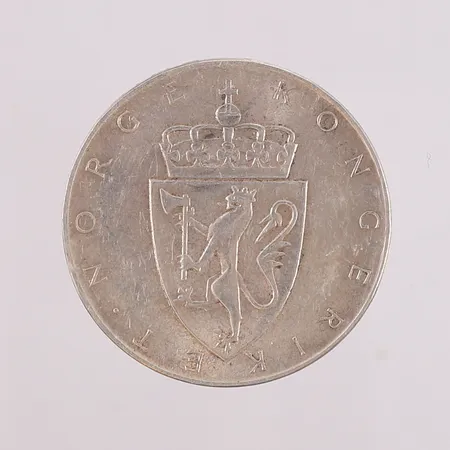 Sølvmynt, Eidsvoll år 1814-1964, 10kr, S 900/1000 Vekt: 19,9 g Kontakt Lånekontoret for frakt
