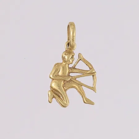 Anheng bueskytter, 18x10mm, 14K Vekt: 1 g Kontakt Lånekontoret for frakt