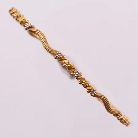 Armring, ø61 mm, bredde 3,2 mm, 21K Vekt: 11,4 g Kontakt Lånekontoret for frakt