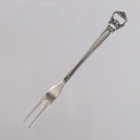 Liten koldtgaffel, Barokk II, Thune, lengde 10,2cm, 830S Vekt: 6,8 g Kontakt Lånekontoret for frakt