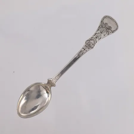 Tekje Flat rose, lengde 11,6cm, 830S Vekt: 10,6 g Kontakt Lånekontoret for frakt