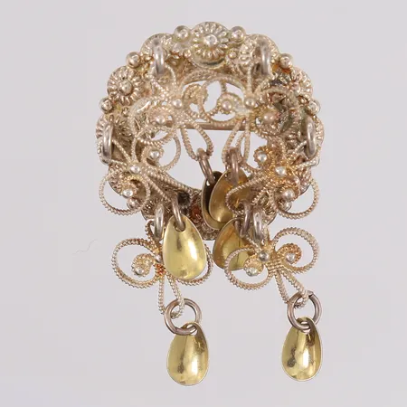 Sølje, 45x25mm, 830S Vekt: 5,7 g Kontakt Lånekontoret for frakt