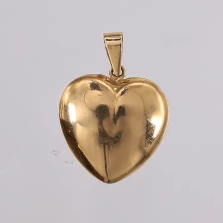 Anheng hjerte, 27x20mm, 18K Vekt: 2,1 g Kontakt Lånekontoret for frakt