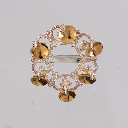 Sølje hvit, ø30mm, 830S, med boks Vekt: 5,8 g Kontakt Lånekontoret for frakt