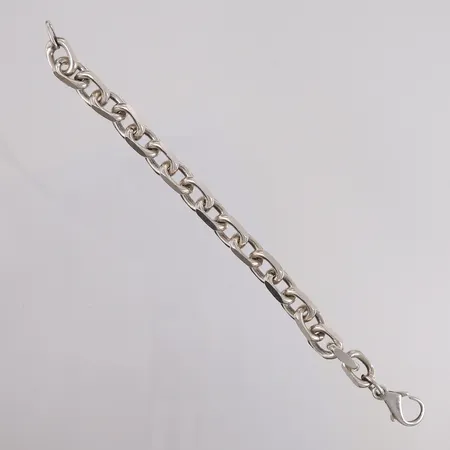 Armbånd Anker, lengde 22,5cm, bredde 3,4- 10,3mm, 830S Vekt: 60,8 g Kontakt Lånekontoret for frakt