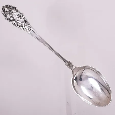 Spiseskje, lengde 19,6 cm, bredde 44,8 mm, 830S Vekt: 38,9 g Kontakt Lånekontoret for frakt