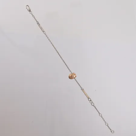 Armbånd Bjørg, Anatomic Heart, lengde 19-21cm, 925/1000 sølv.  Vekt: 4,1 g Kontakt Lånekontoret for frakt