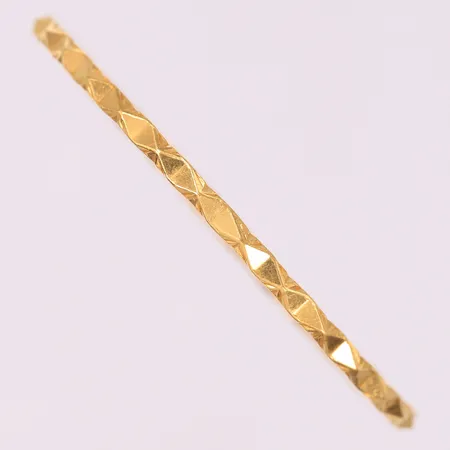 Armring, ø60mm, bredde 3mm, 23K Vekt: 13,6 g Kontakt Lånekontoret for frakt