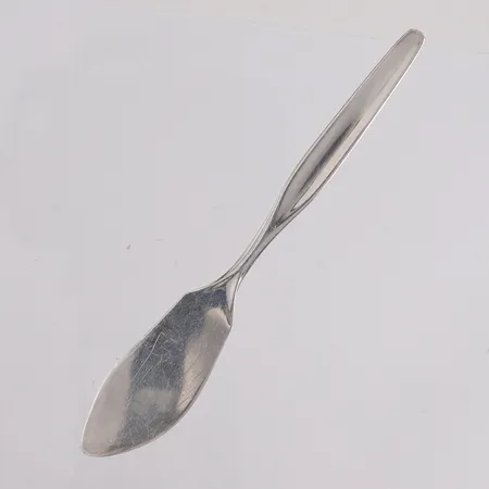 Smørkniv, lengde 12,5cm, 830S.  Vekt: 13,3 g Kontakt Lånekontoret for frakt