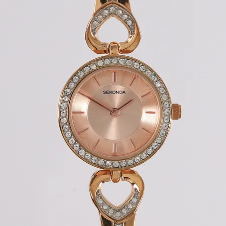 Armbåndsur Sekonda, quartz, trenger batteribytte, uten tilbehør.  Kontakt Lånekontoret for frakt