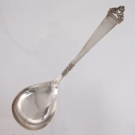 Serveringsskje, Odel, lengde ca 24cm, 830S.  Vekt: 77,4 g Kontakt Lånekontoret for frakt