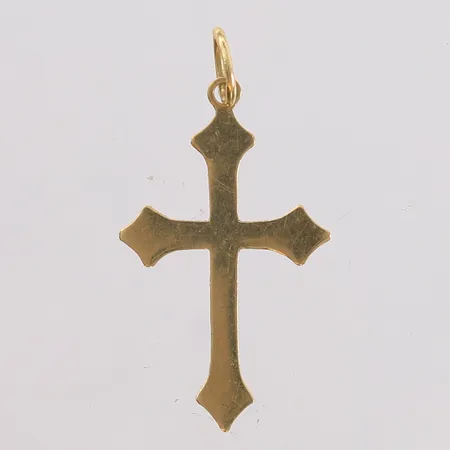Anheng kors, 30x21mm, 14K Vekt: 0,7 g Kontakt Lånekontoret for frakt