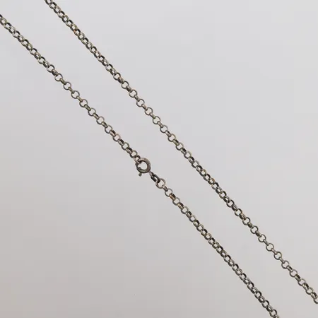 Kjede Erte, lengde 79cm, bredde 3,1mm, 925S Vekt: 11 g Kontakt Lånekontoret for frakt