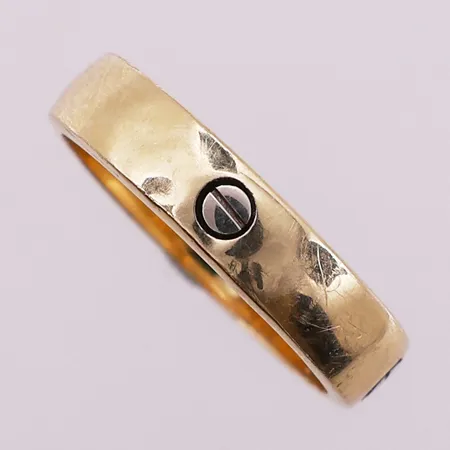 Ring, Ø 19,1 mm, bredde 5 mm, ikke ekte merkevare, 18K Vekt: 2 g Kontakt Lånekontoret for frakt